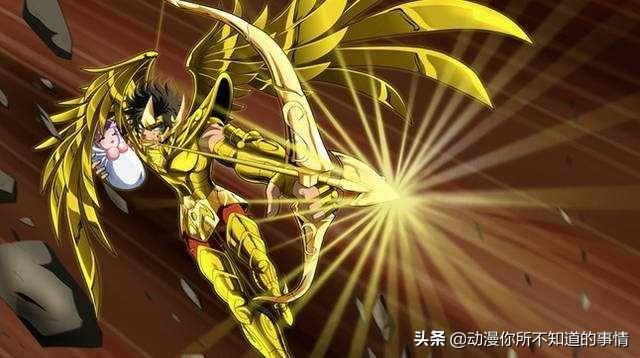 射手座黄金圣斗士星矢，传奇中的英勇斗士