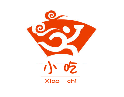小吃商标图案大全大图，文化与商业的交融