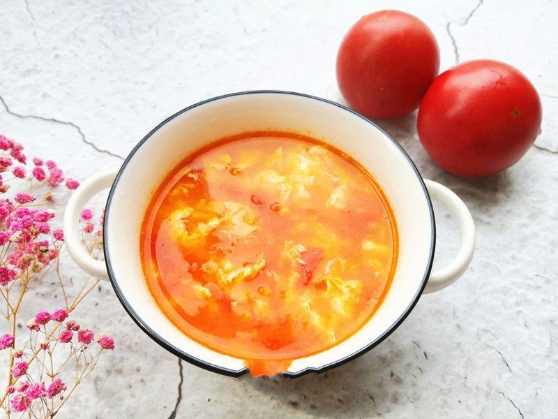 柿子蛋花汤，一道美味汤品的制作指南