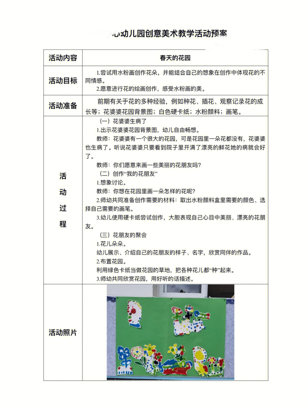 早教创意美术教案