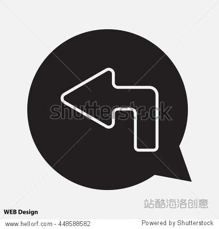 方向锁图标，引领与指引的艺术