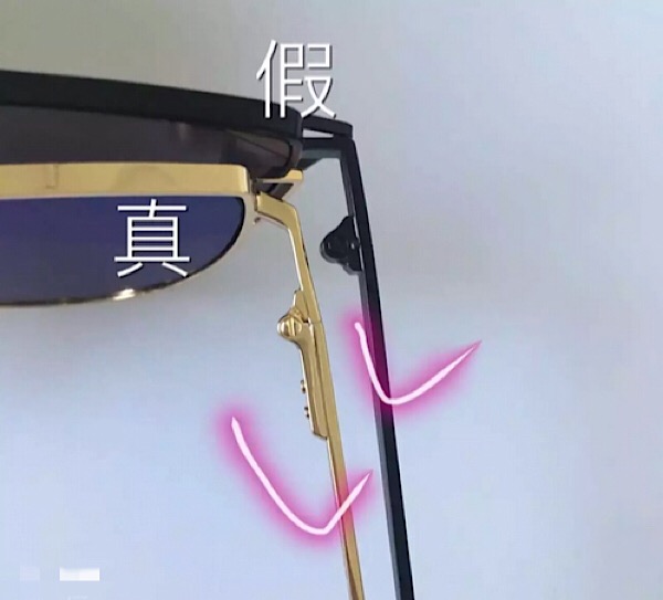 墨镜真假辨别方法图解