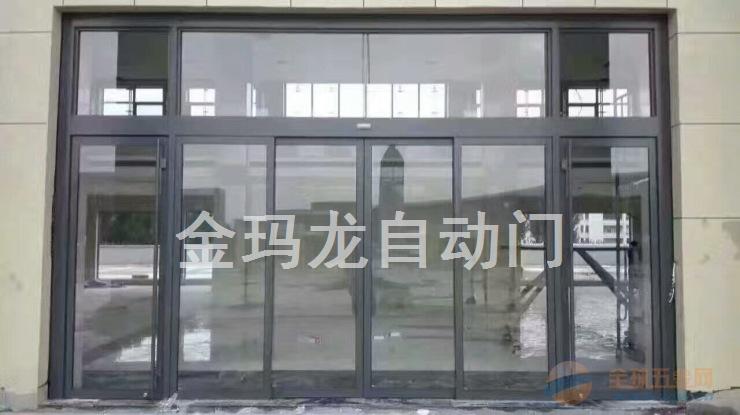 铝合金自动门图片，现代建筑的优雅与实用