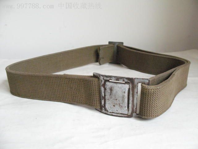 老式黄手伞兵大腰带，历史的印记与文化的传承
